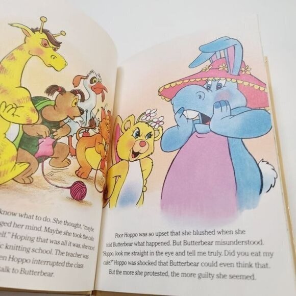 Vintage 1984 Wuzzles Hoppopotamus Plays Detective #5 Collector Series Book - Picture 8 of 9